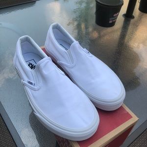 white vans womens size 8